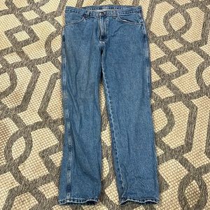 Rustler blue jeans